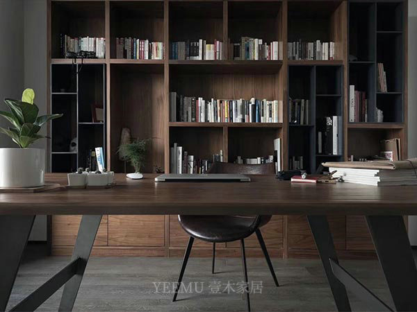 胡桃木鋼刷實木拼-天然木YM181AS